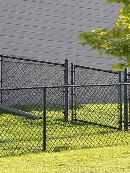 Chain link fence